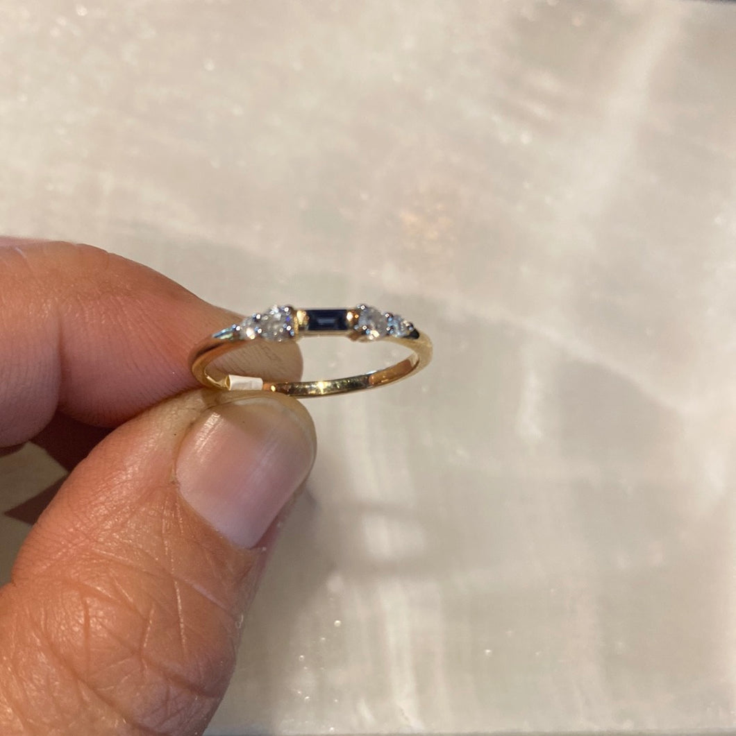Sapphire Diamond ring