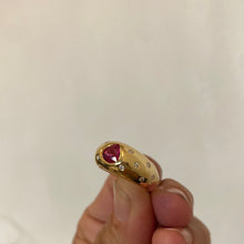Load image into Gallery viewer, Rubellite with Diamond
