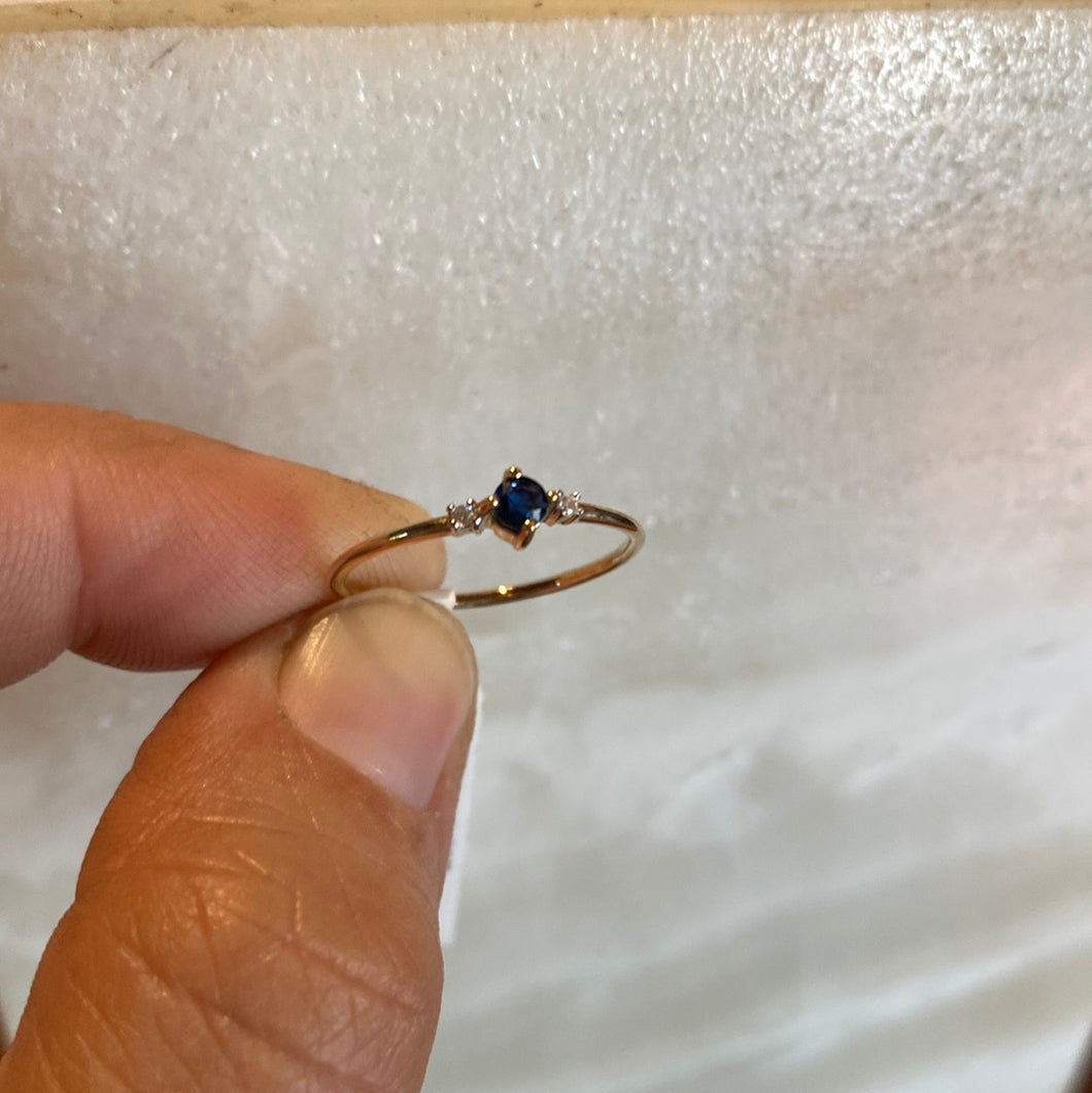 Sapphire Diamond ring